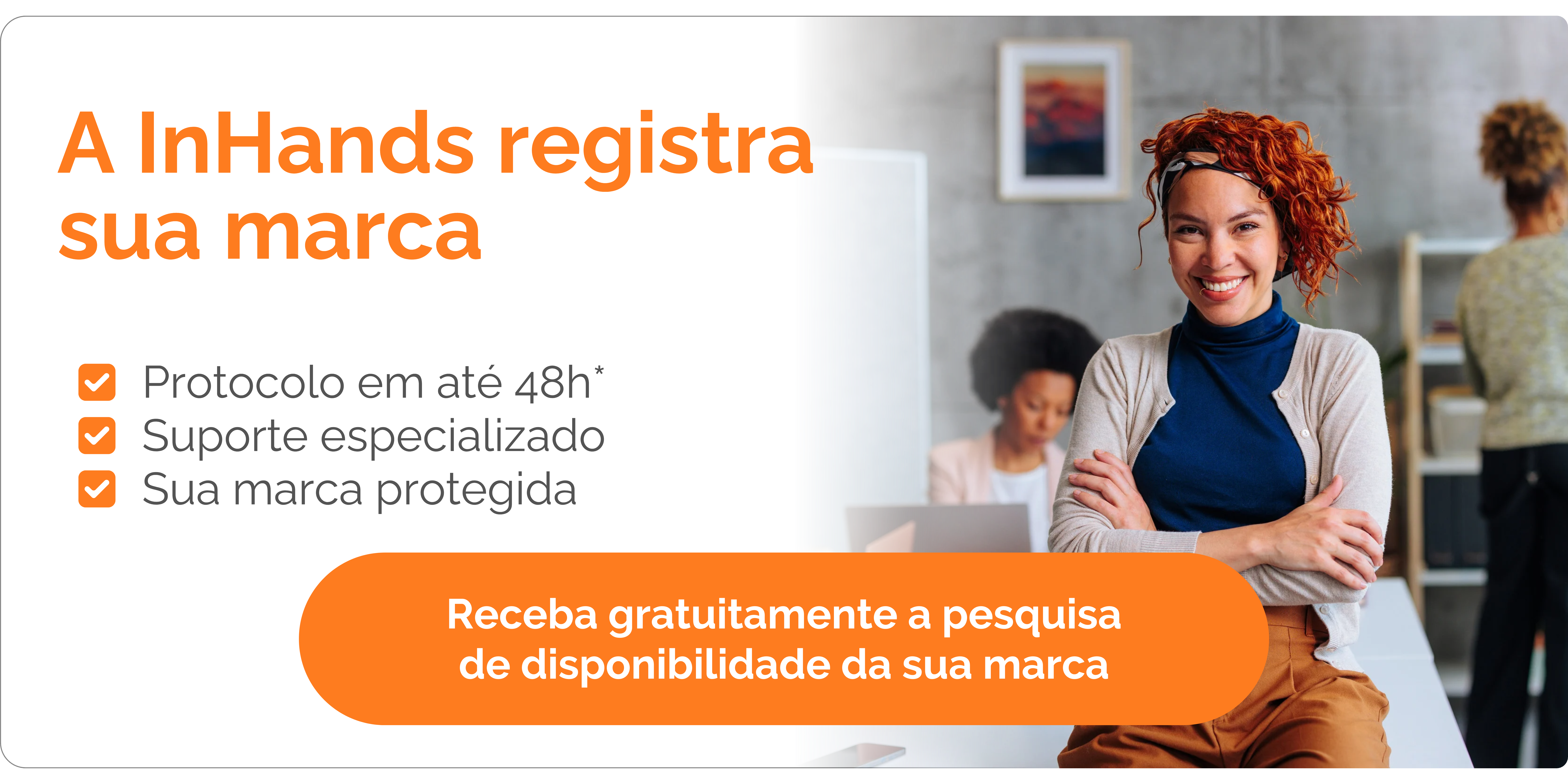 a inhands registra sua marca